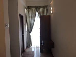 2 bedrooms, premium bedding, desk, iron/ironing board