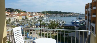 Satamanmyyjät - collioure: 2 huonetta, kaikki mukavasti 55 m2, 4 hengen merinäköala