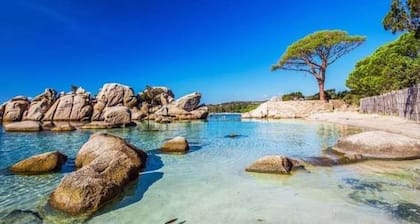 PROMOCIÓN - Encantadora villa junto al mar - Playa Palombaggia