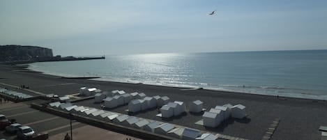 Vue sur la plage/l’océan