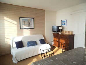 Interior - THE BOAT Bright apartment facing the sea and the beach (Mers-Les-Bains)