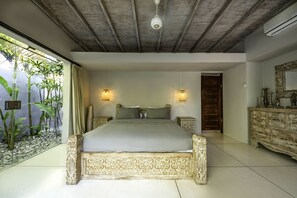 Family Villa, 3 Bedrooms, Pool View | 2 bedrooms, in-room safe, desk, free WiFi