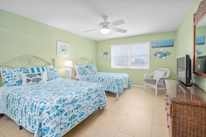 3 bedrooms, iron/ironing board, free WiFi, bed sheets