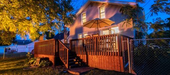 Charlevoix Family Home ~  In Town Home, Newly Renovated, Fire Pit, Hot Tub!!!