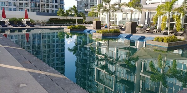 2 outdoor pools - One Pacific Residence Mactan Newtown SDC (Lapu-Lapu)