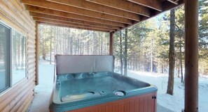 Bain à remous extérieur