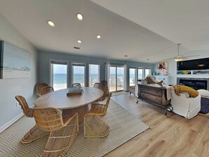 Interior - The Salty Spot | Family Favorite Oceanfront Retreat w/Beach Access (Surf City)