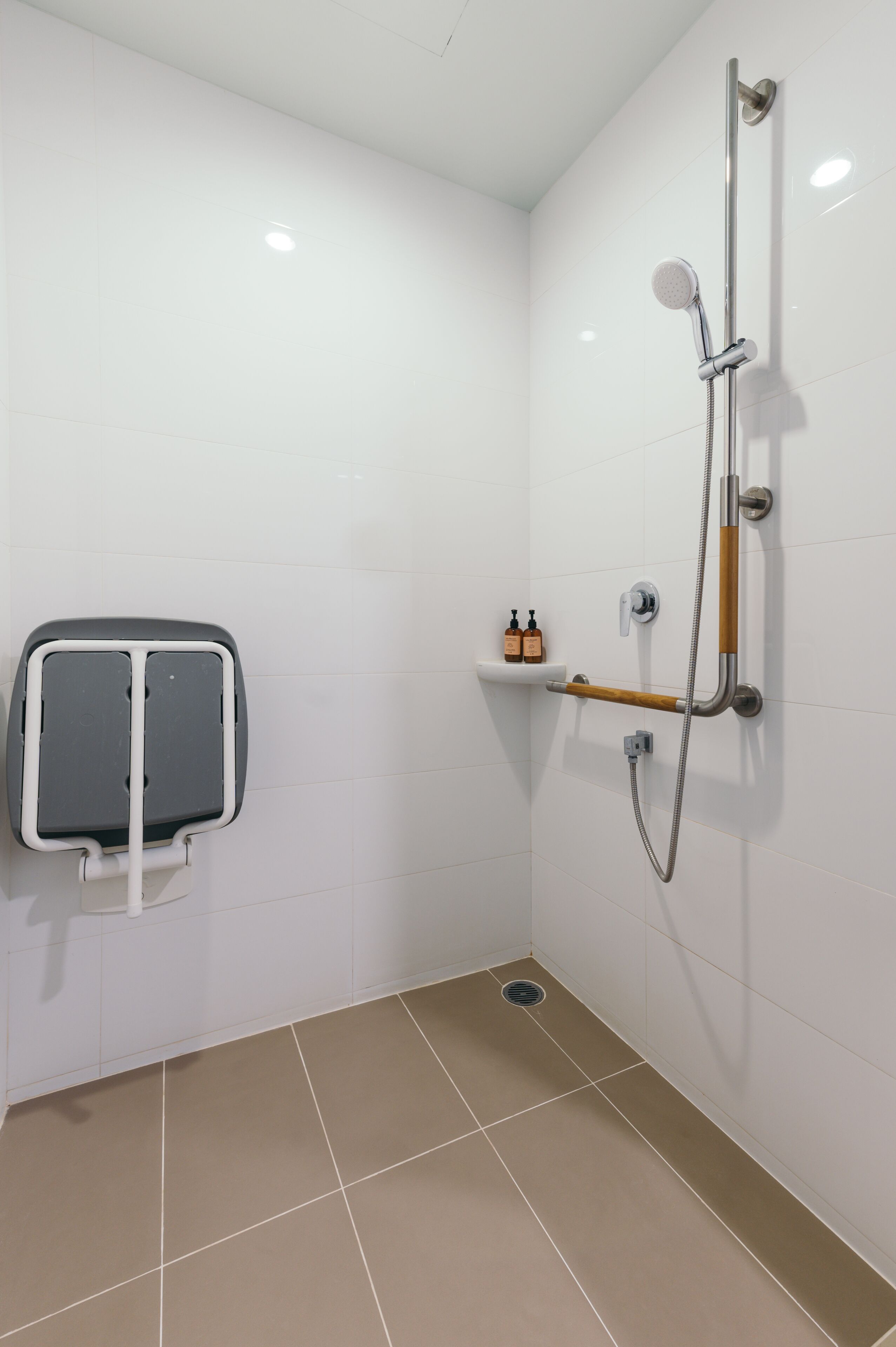 Dusj på badet