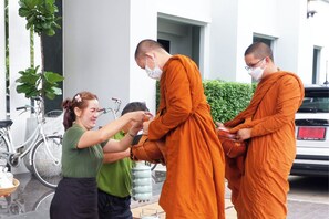 Façade de l’hébergement