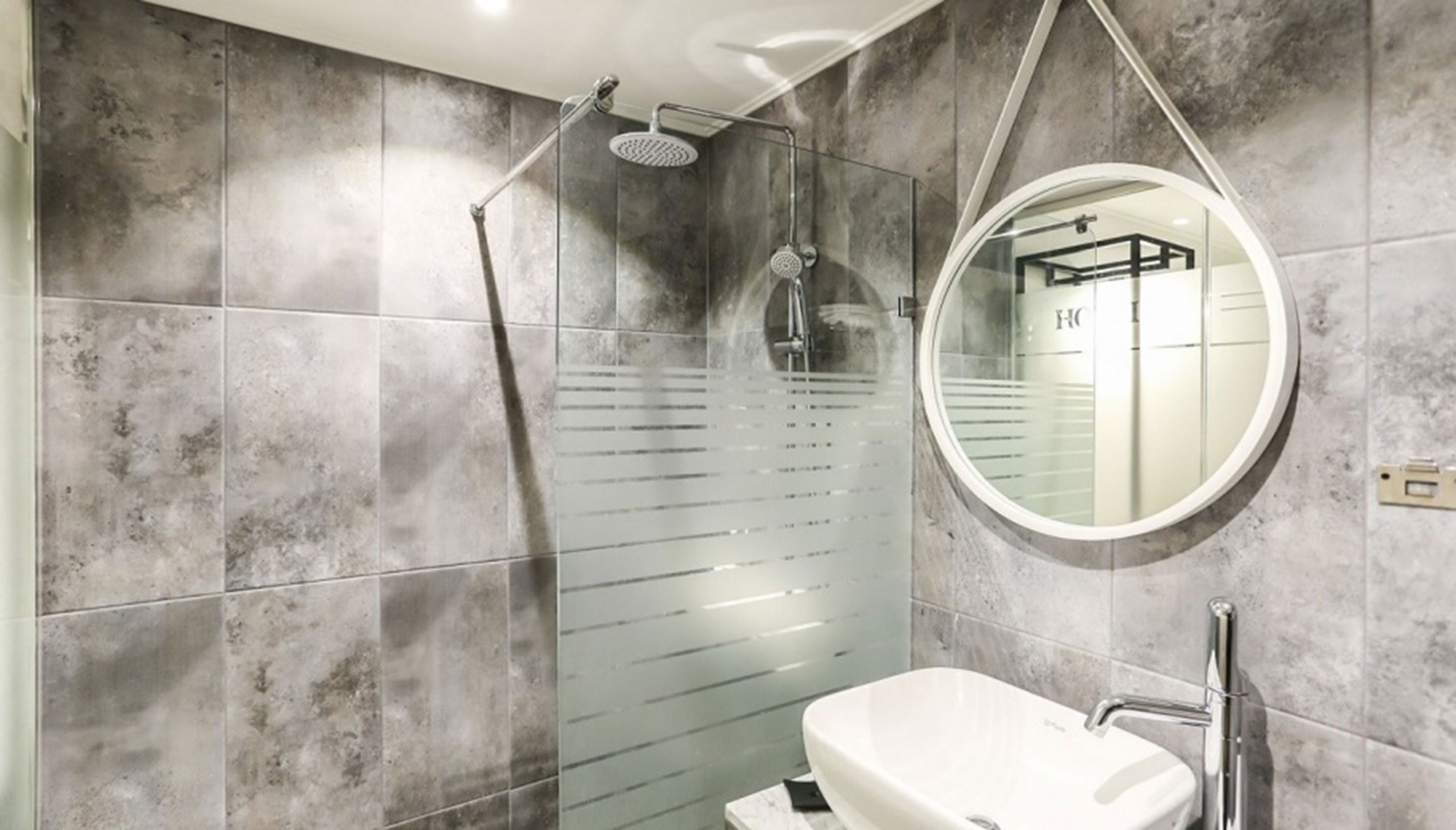 standard room a type (netflix, disney+, watcha, laftel available) | bathroom | free toiletries, hair dryer, bathrobes, slippers