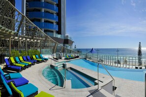 Indoor pool, outdoor pool - Esplanade (Soul) - Apartment Stay Private (Surfers Paradise)