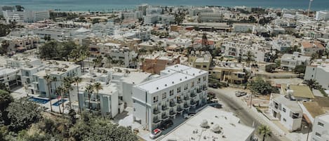 Façade de l’hébergement