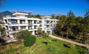 Fachada de la propiedad