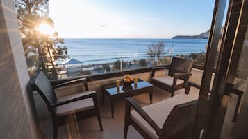 Apartment, 1 Bedroom, Terrace, Sea View | Terrace/patio