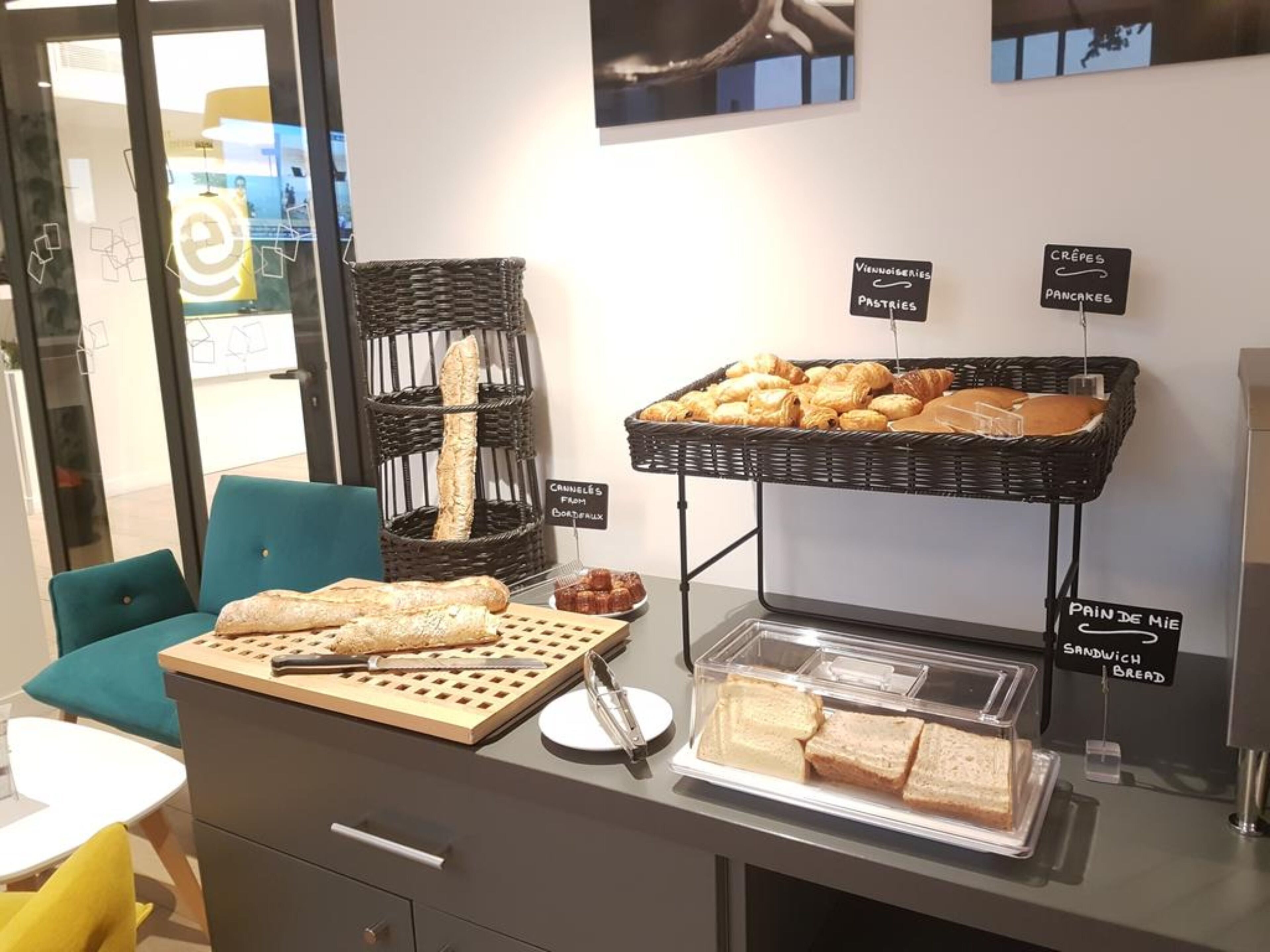 daily buffet breakfast (eur 13.50 per person)