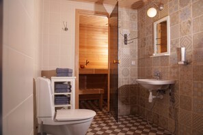 Ducha, artículos de tocador gratuitos