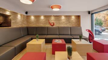 Sala de estar en el lobby