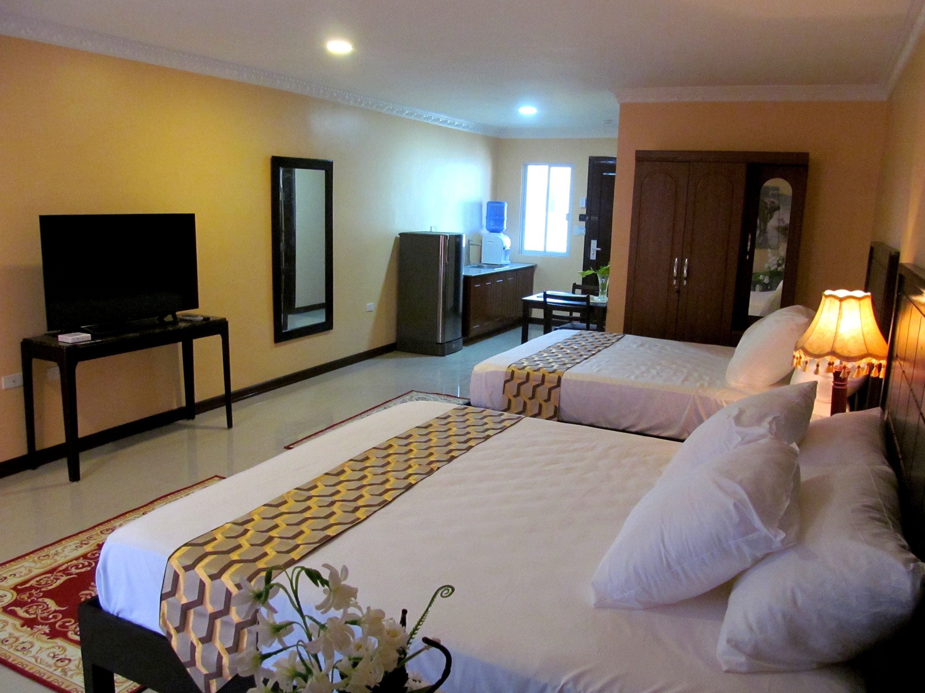 1 bedroom, premium bedding, individually decorated