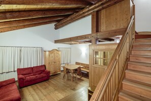 Living room - Villa Lacedel (Cortina d'Ampezzo)