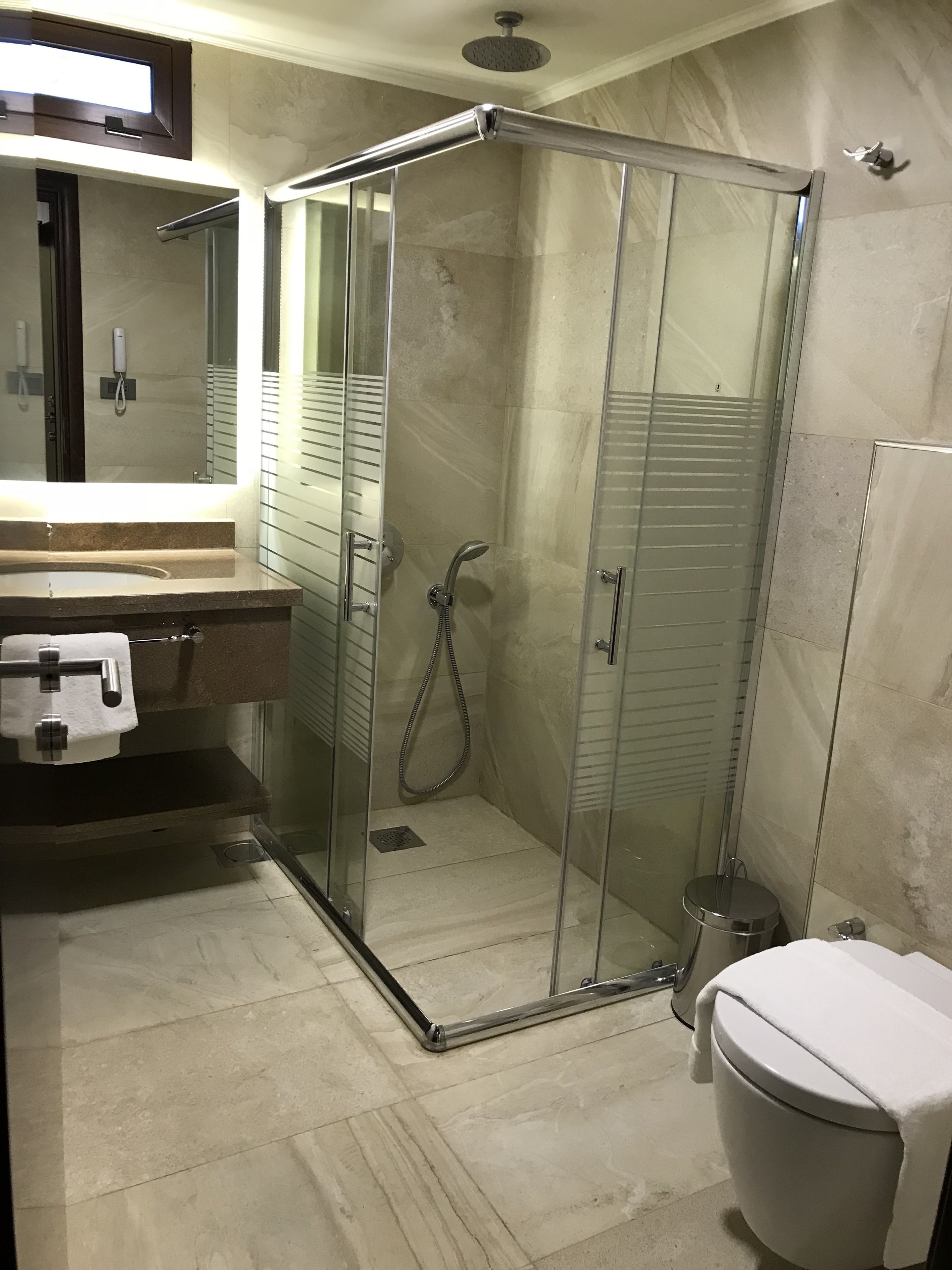 free toiletries, hair dryer, dressing gowns, slippers