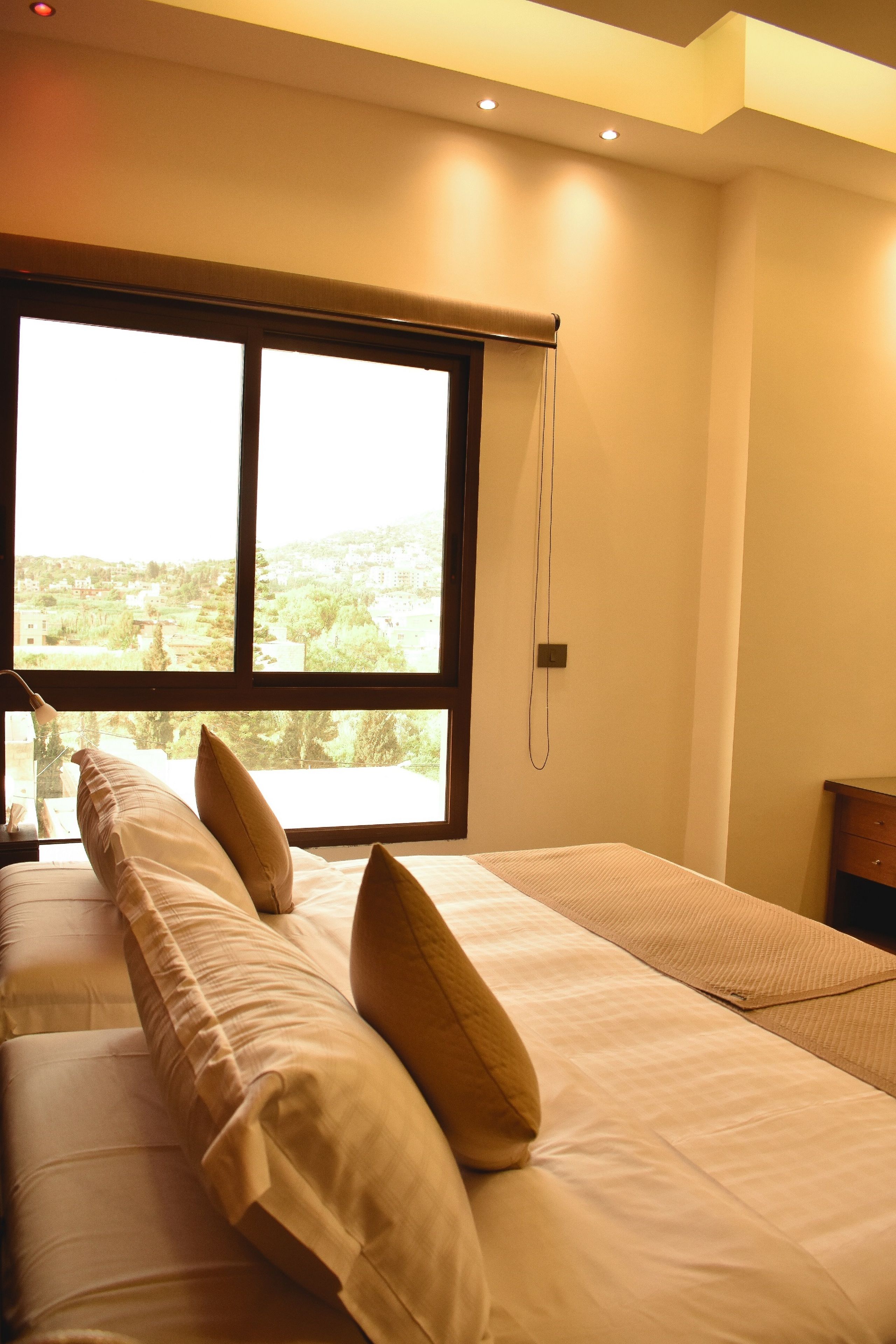 deluxe twin room, 2 single beds, partial sea view | garden view