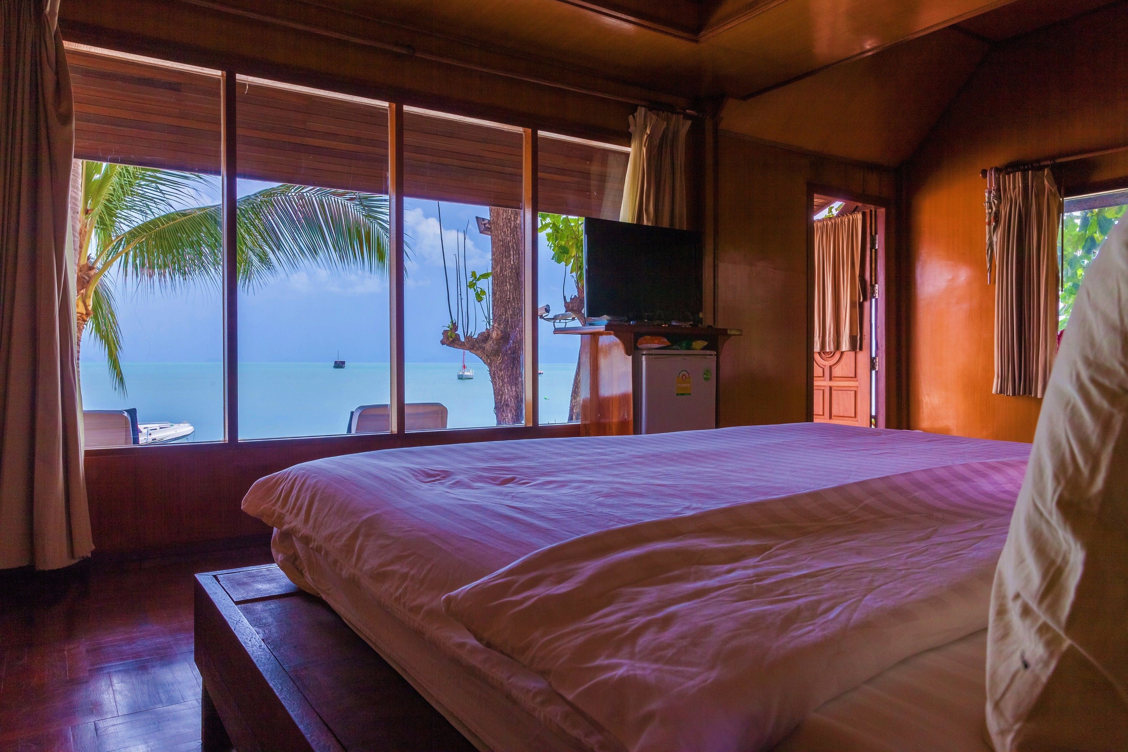 Mini Villa Front Beach | 客房内保险箱、办公桌、遮光窗帘、折叠床/加床（额外收费）