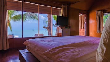 Mini Villa Front Beach | Zimmersafe, Schreibtisch, Verdunkelungsvorhänge, Zustellbetten