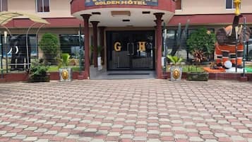 Fassade der Unterkunft