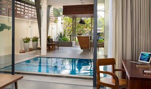 Pillowtop beds, minibar, in-room safe, desk - Angkor Siesta Villa (Siem Reap)