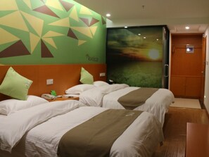 Twin Room | Blackout curtains, iron/ironing board, free WiFi