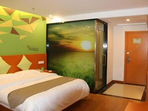 Blackout drapes, iron/ironing board, free WiFi - Vatica Huainan West Shungeng Road Huili Avenue Hotel (Huainan)