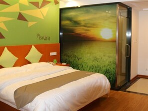 Blackout curtains, iron/ironing board, free WiFi - Vatica Huainan West Shungeng Road Huili Avenue Hotel (Huainan)