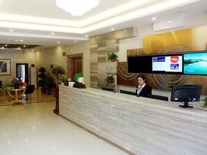 Reception - GreenTree Inn Langfang GuAn County Xinyuan Street Express Hotel (Langfang)