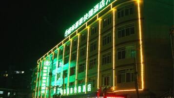 Front of property – evening/night