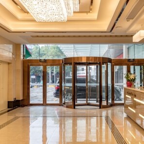 Interior entrance