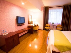In-room safe, blackout drapes, iron/ironing board, free WiFi
