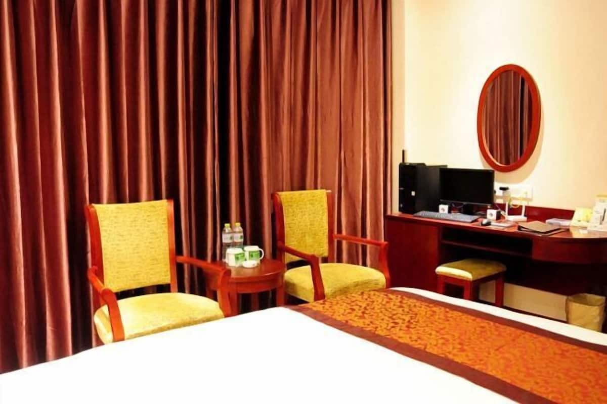 Blackout curtains, iron/ironing board (on request), free WiFi