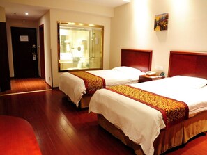 Blackout curtains, iron/ironing board, free WiFi - GreenTree Inn Yancheng Dongtai Jianggang Yingbin Road Gangcheng Avenue Hotel (Yancheng)