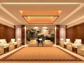 Sitteområde i lobbyen