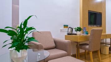 In-room safe, blackout drapes, iron/ironing board, free WiFi