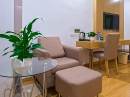 In-room safe, blackout drapes, iron/ironing board, free WiFi