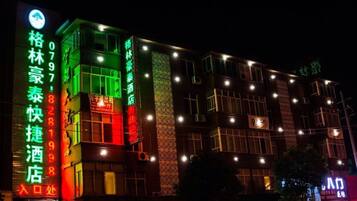 Front of property – evening/night