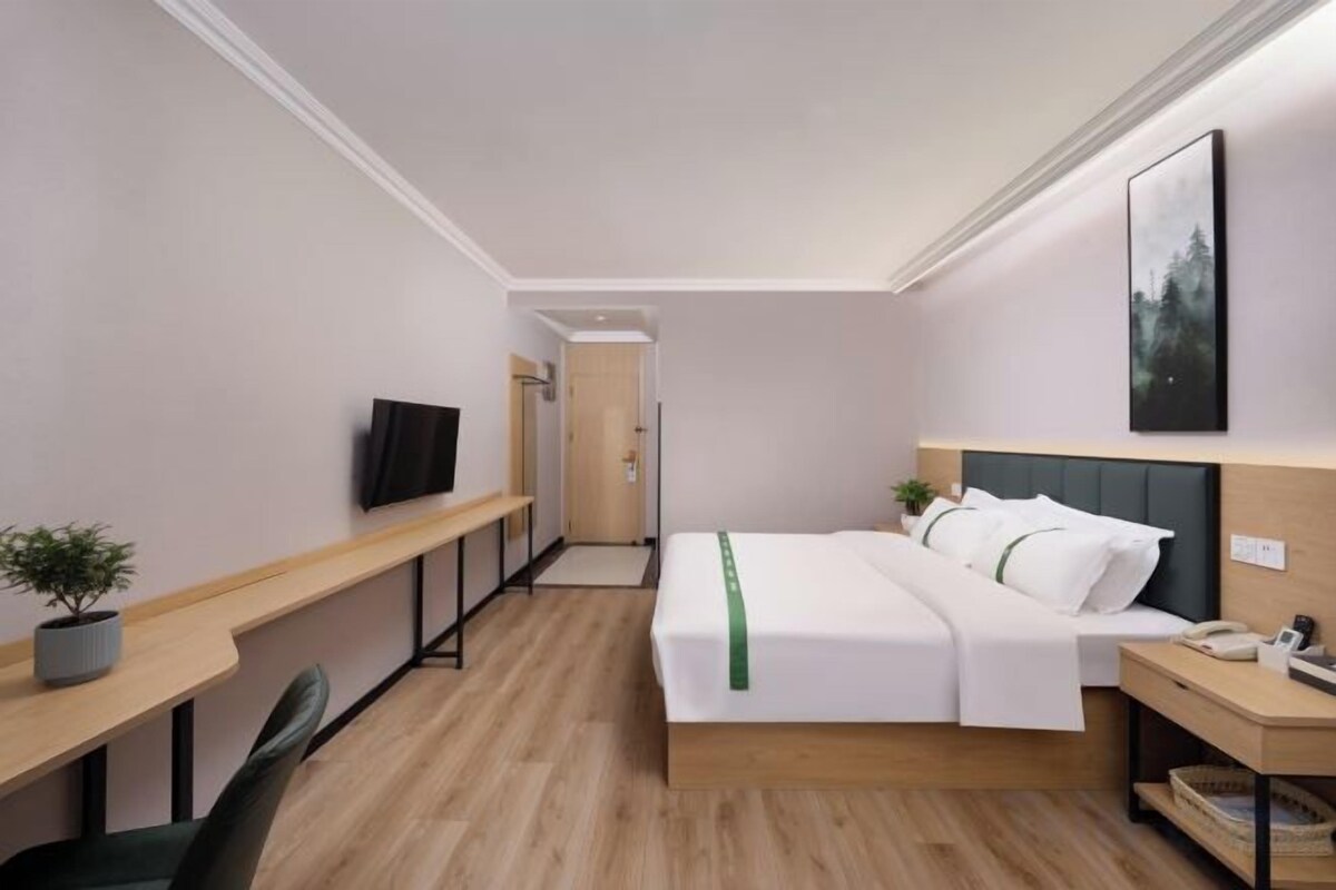 Blackout curtains, iron/ironing board (on request), free WiFi
