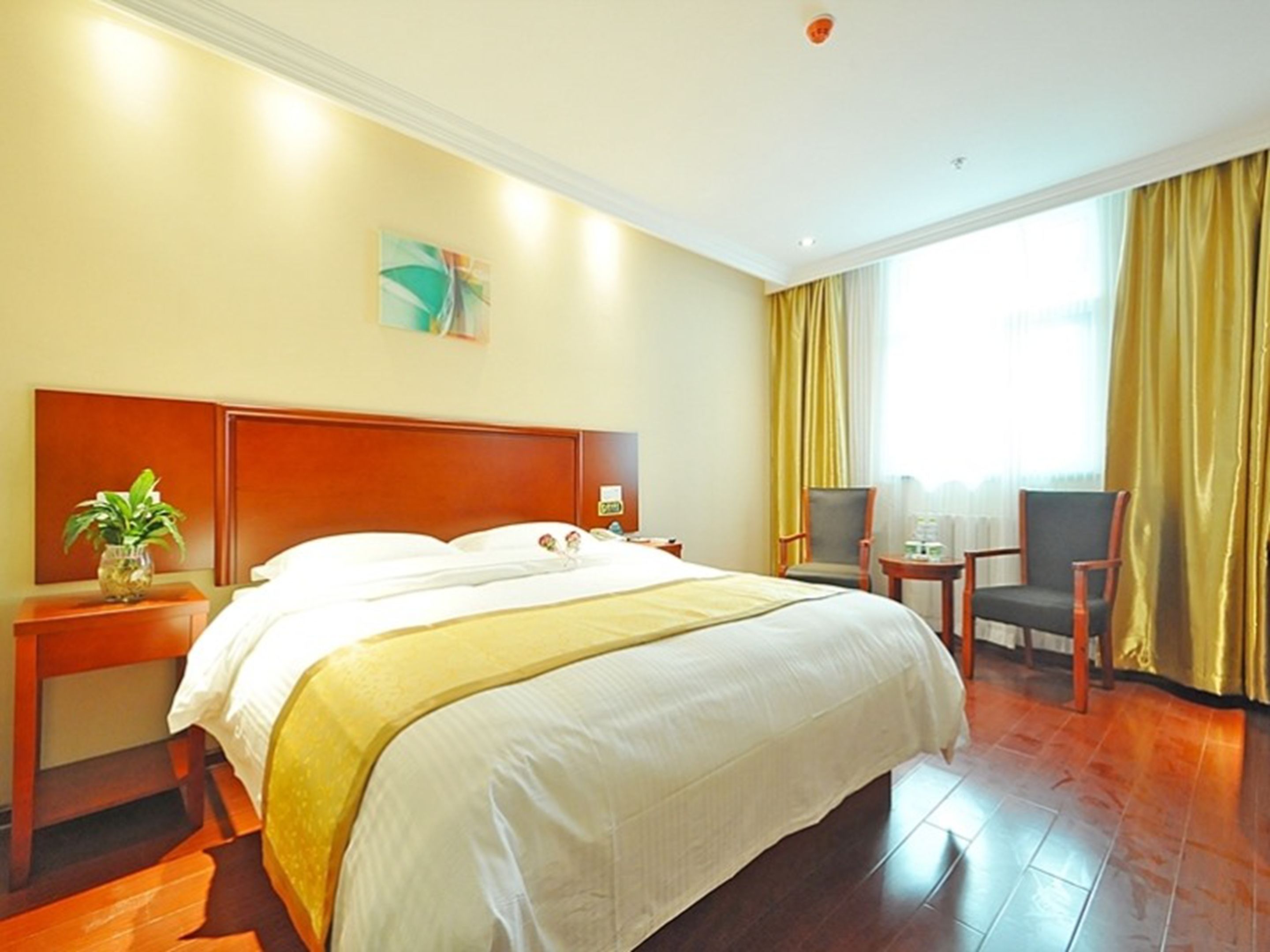 blackout curtains, iron/ironing board, free wifi