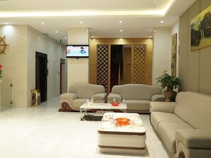 Sitteområde i lobbyen