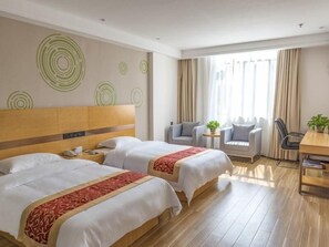 Blackout curtains, iron/ironing board, free WiFi - GreenTree Inn Beihai HePu County South Huanzhu Road Express Hotel (Beihai)