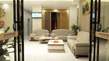 Sala de estar en el lobby