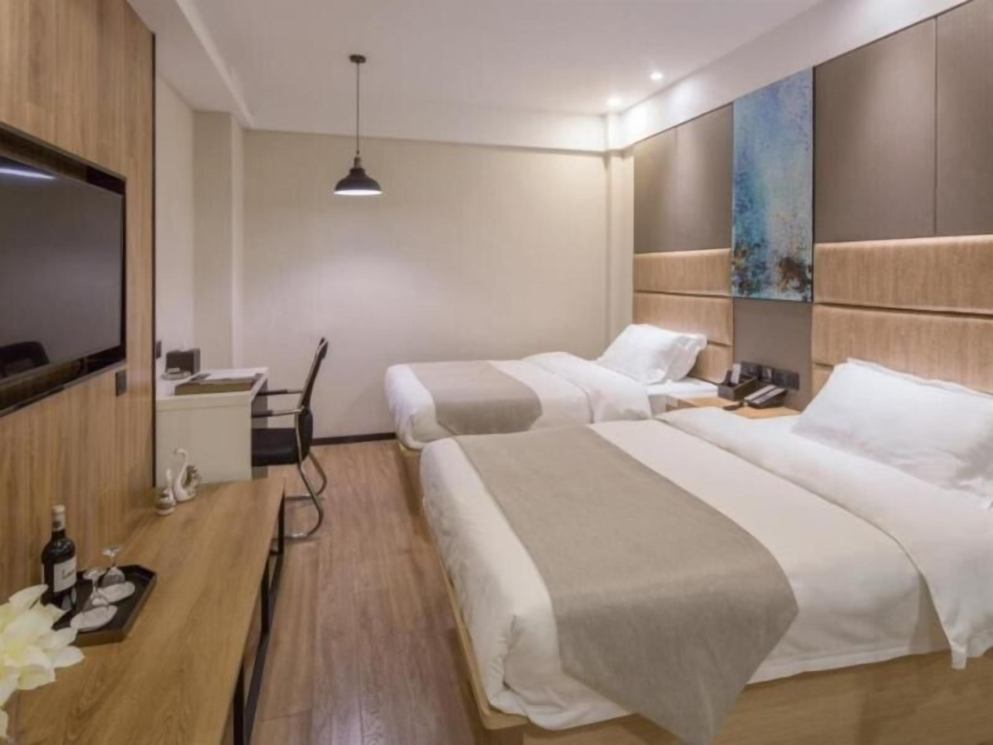 blackout curtains, iron/ironing board, free wifi