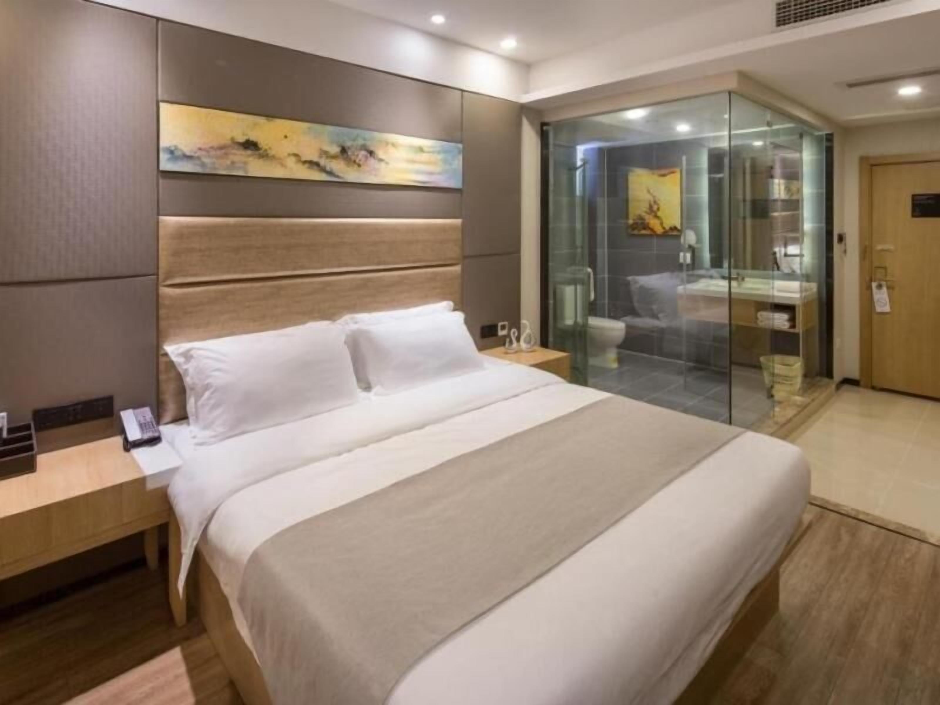 blackout curtains, iron/ironing board, free wifi