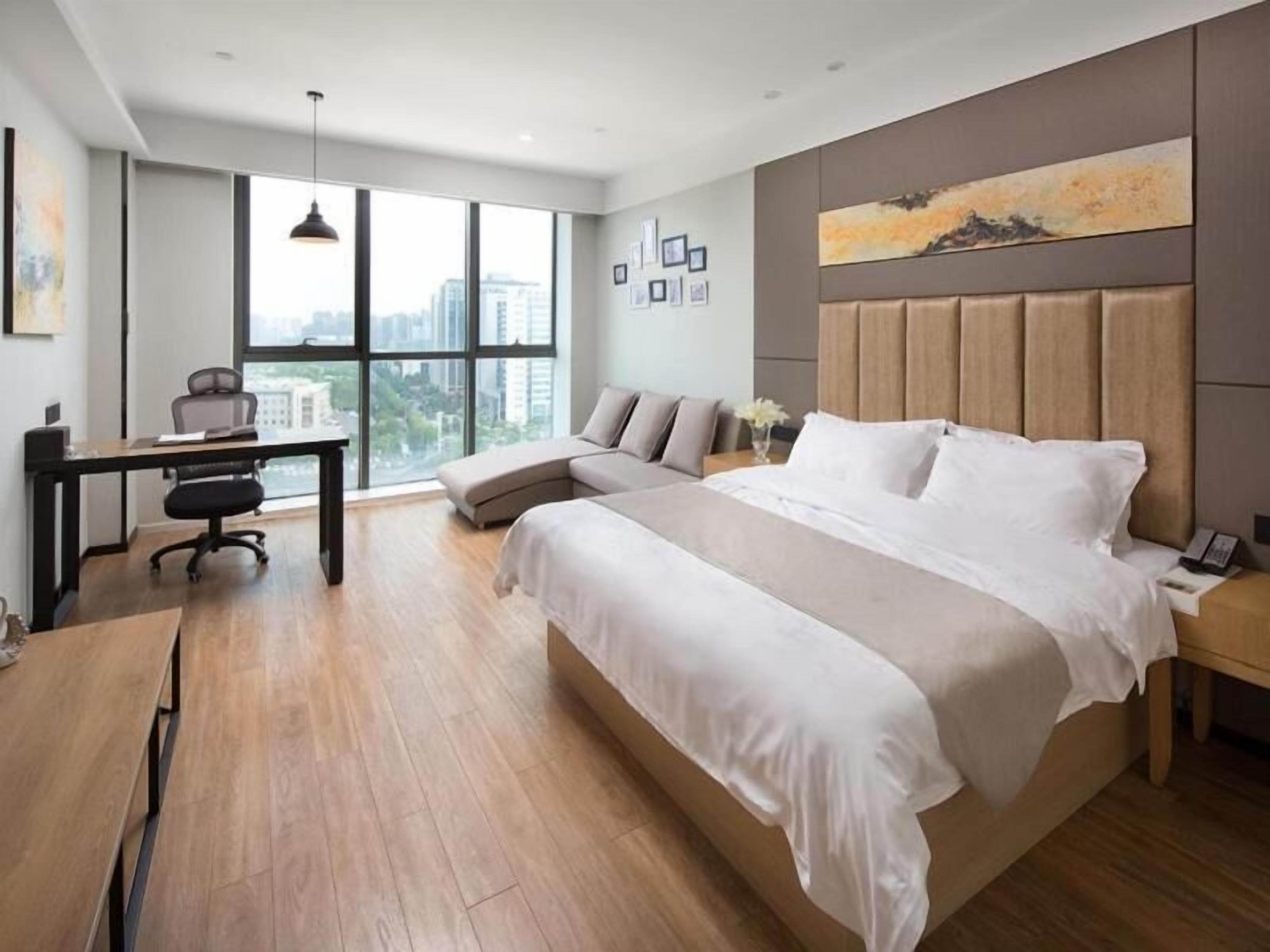 blackout curtains, iron/ironing board, free wifi